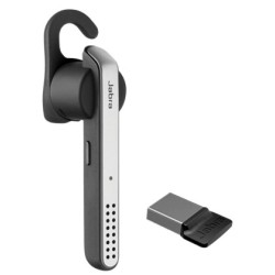 Jabra Stealth UC [MS] Auricolare Wireless A clip, In-ear Musica e Chi