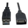 Tripp Lite UR024-001 cavo USB 0,3 m USB 2.0 USB A Nero (USB 2.0 Rever