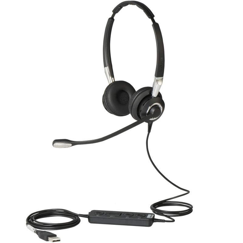 Jabra Biz 2400 II USB Duo CC Auricolare Cablato A Padiglione Ufficio 