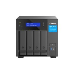 QNAP TVS-H474 NAS Tower Collegamento ethernet LAN Nero G7400 (TVS-H47