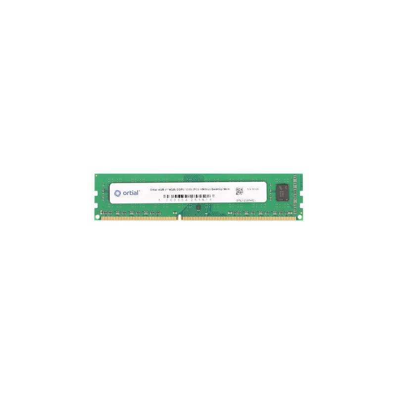 Ortial OTC133V04G1 memoria 4 GB 1 x 4 GB DDR3 1333 MHz