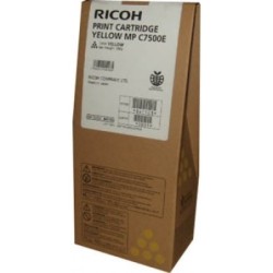 Ricoh MPC6000/7500E Yellow Toner Original Giallo 1 pezzo[i] (Ricoh Ye