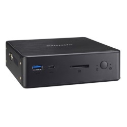 Shuttle NC10U5 barebone per PC/stazione di lavoro Nero i5-8265U Intel