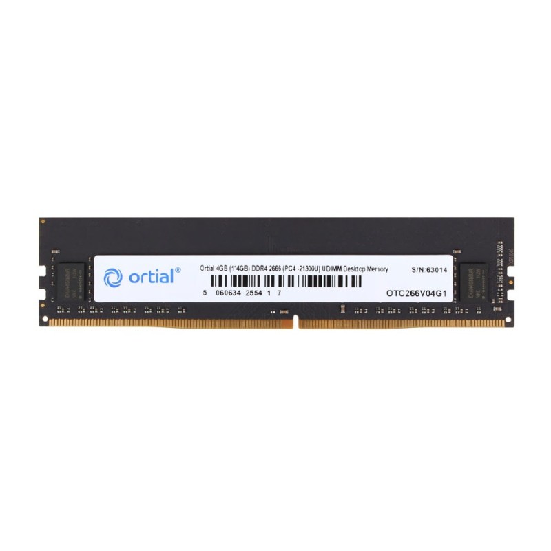 Ortial OTC266V04G1 memoria 4 GB 1 x 4 GB DDR4 2666 MHz (ORTIAL 4GB [1