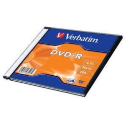 Verbatim DVD-R Matt Silver 4,7 GB (DVD-R AZO 4.7GB 16X SINGLE SC - MA