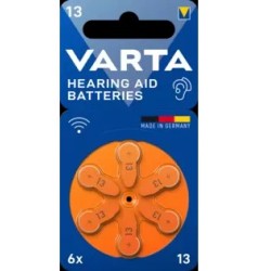 Batterie per apparecchi acustici a bottone da 1,45 V *Varta* 3 zinco-