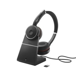 Jabra Evolve 75+, SE MS Stereo with Deskstand