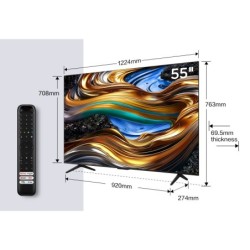 TCL 55P755 TV 55&quot; 4K STVE 2xUSB 3XHDMI