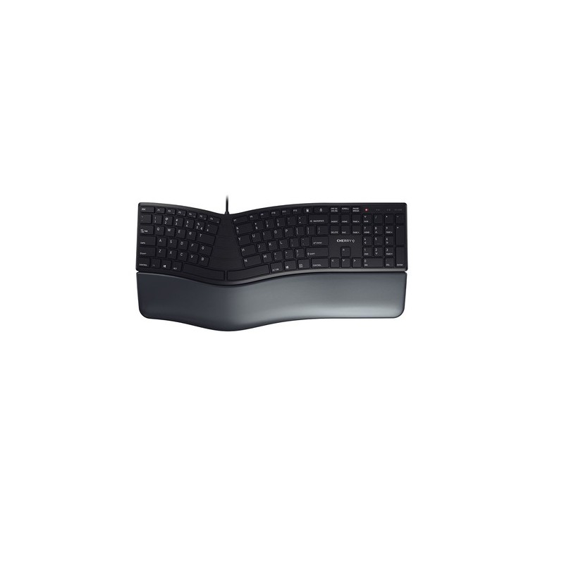 CHERRY KC 4500 ERGO tastiera USB QWERTY Inglese US Nero