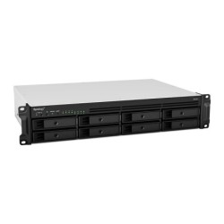 NAS assemblato Synology RS1221RP+ 160TB (8x20TB)con HDD Synology HAT 