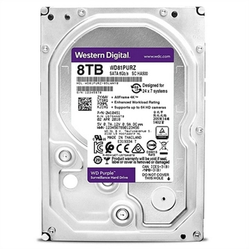 8TB PURPLE 128MB