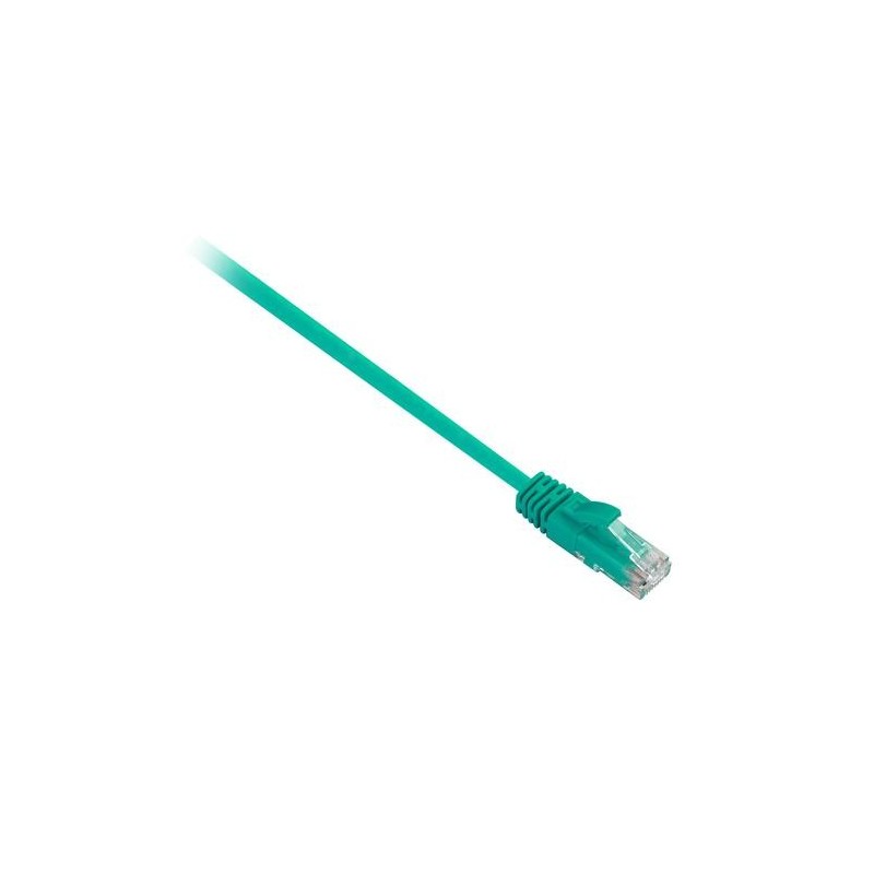 V7 Cavo Cat6 non schermato (UTP) verde da RJ45 maschio a RJ45 maschio