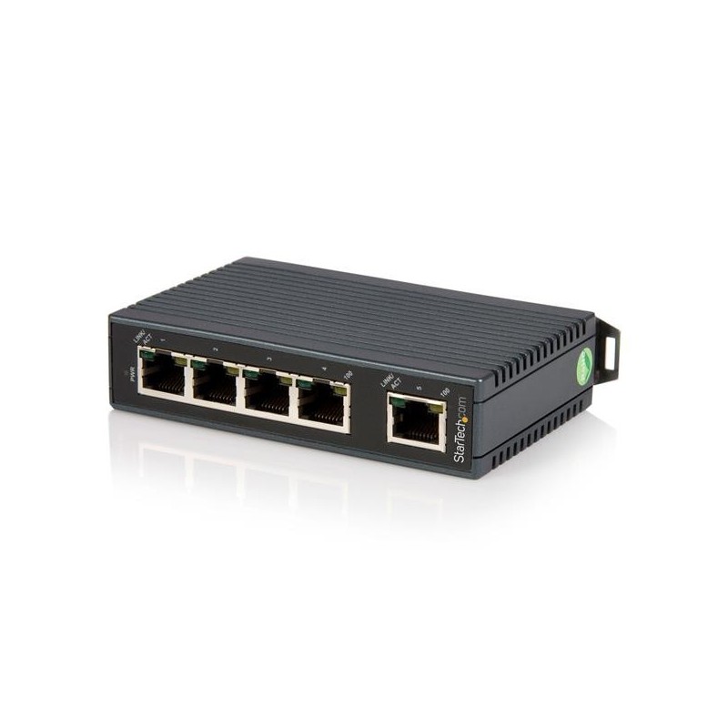 StarTech.com Switch di rete Commutatore Industriale Ethernet a 5 port