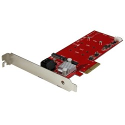 Con SATA - PCI-E Karte - 2x M.2 SATA *Startech*