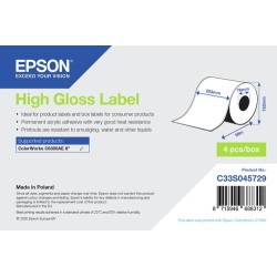 Epson High Gloss Label - Continuous Roll 203mm x 58m