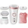 Braun Silk-&eacute;pil 9 9 - 725 40 pinzette Rosa, Bianco