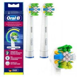 Oral-B FlossAction 80338475 testina per spazzolino 2 pz Bianco