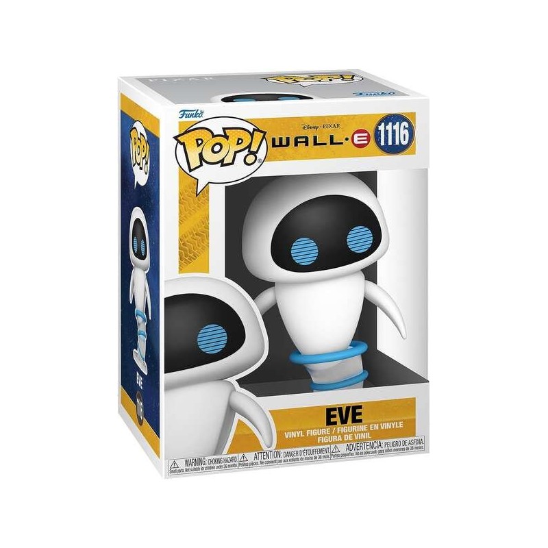 Funko Pop Disney Wall-E Eve - Figura in vinile - Altezza 9,5 cm circa.