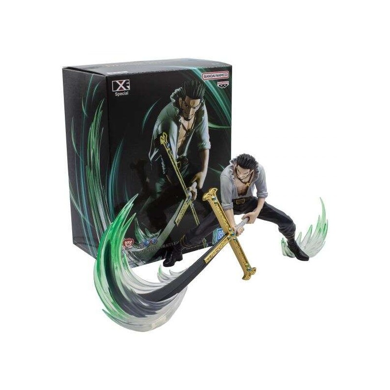 Banpresto One Piece DxF Special Mihawk Dracule - Figura da collezione