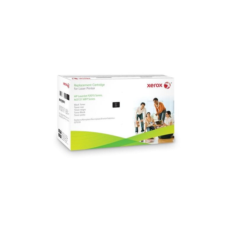 Xerox Cartuccia toner nero. Equivalente a HP Q7553X. Compatibile con 