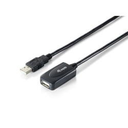 Equip 133336 cavo USB 5 m USB 2.0 USB A Nero