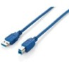 Equip 128292 cavo USB 1,8 m USB 3.2 Gen 1 (3.1 Gen 1) USB A USB B Blu