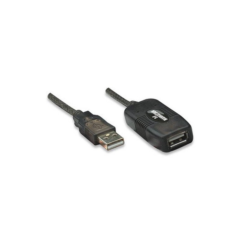 Manhattan 150248 cavo USB 10 m USB 2.0 USB A Nero