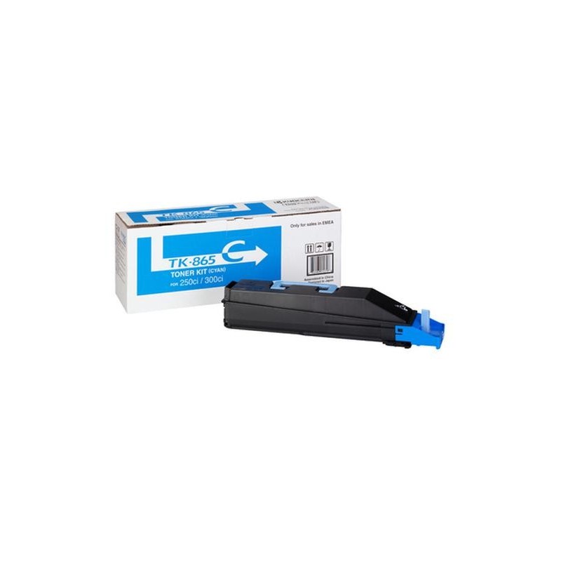 KYOCERA TK-865C cartuccia toner 1 pz Originale Ciano