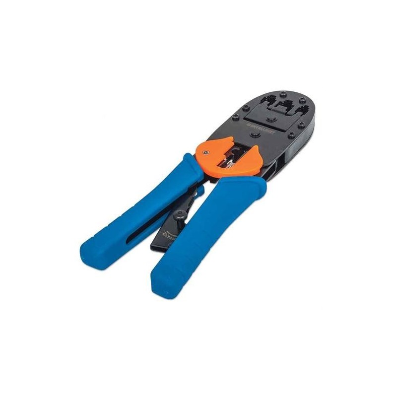 Intellinet 211048 pinza crimpatrice Nero, Blu, Arancione