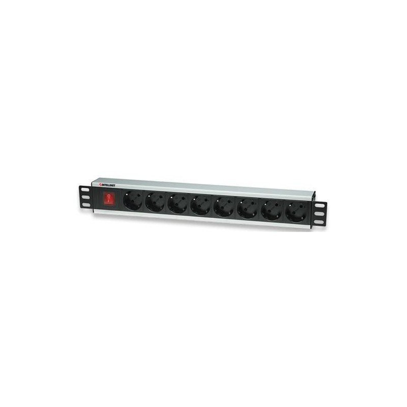 Intellinet 19&quot; Rackmount Bianco 8 prese(e) AC 250 V 3 m