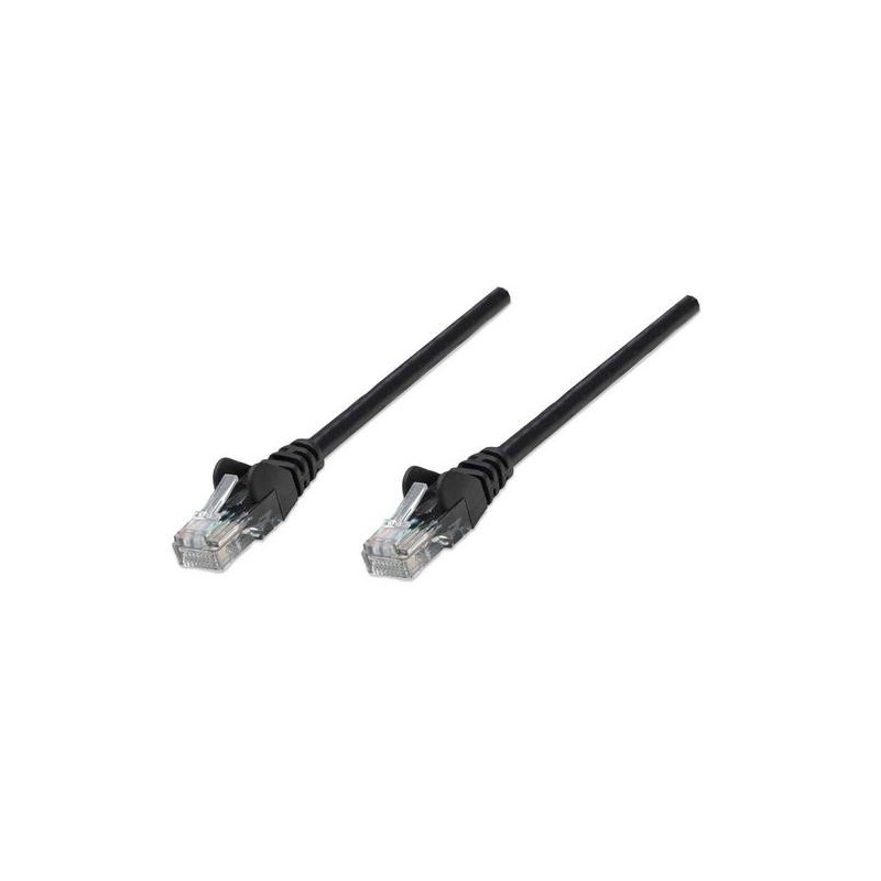 Intellinet 318143 cavo di rete Nero 0,5 m Cat5e U/UTP (UTP)