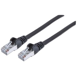 Intellinet 3m CAT6a S/FTP cavo di rete Nero S/FTP (S-STP)