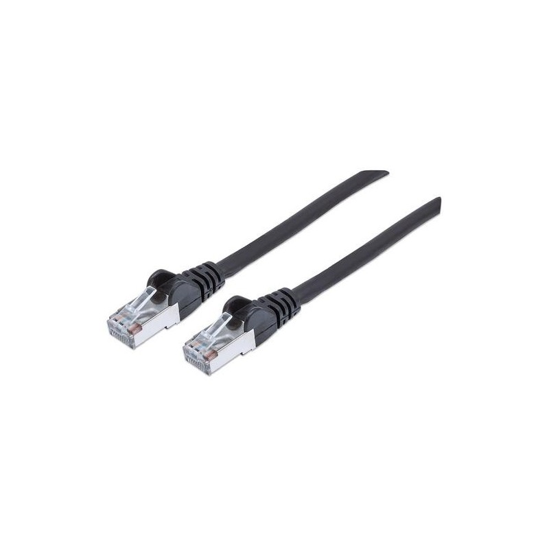 Intellinet 3m CAT6a S/FTP cavo di rete Nero S/FTP (S-STP)