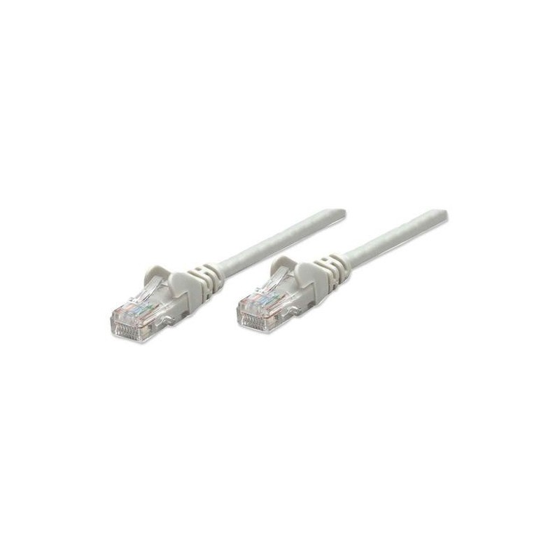 Intellinet 318921 cavo di rete Grigio 1 m Cat5e U/UTP (UTP)