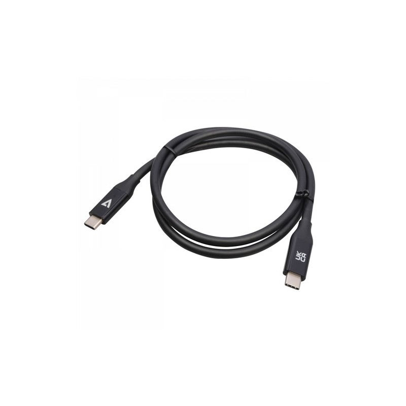 V7 V7USB4-80CM cavo USB 08 m USB C Nero