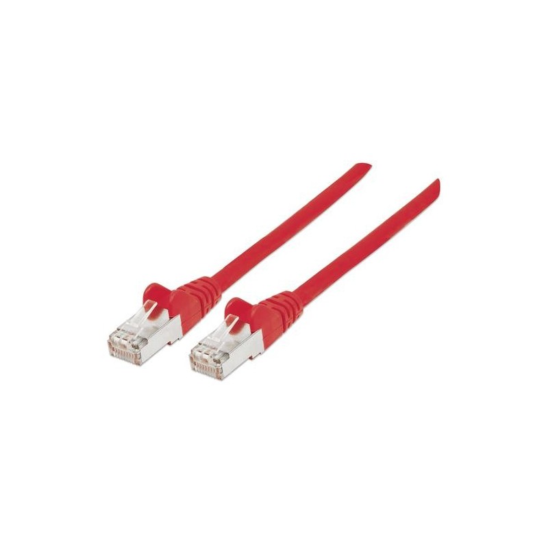 Intellinet 319089 cavo di rete Rosso 1,5 m Cat6a S/FTP (S-STP)