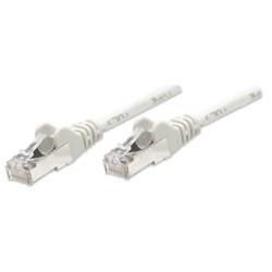 Intellinet Cat5e, 5m cavo di rete Grigio F/UTP (FTP)