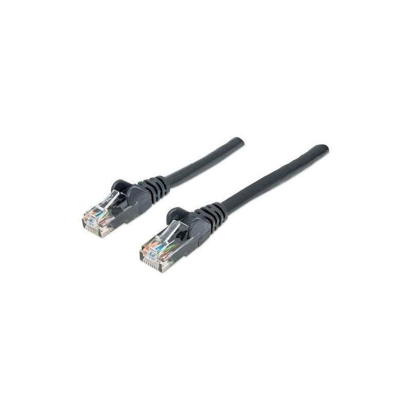 Intellinet 342049 cavo di rete Nero 1 m Cat6 U/UTP (UTP)