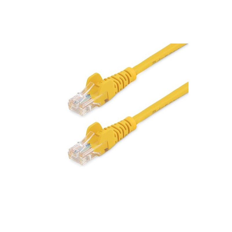 StarTech.com Cavo di rete CAT 5e - Cavo Patch Ethernet RJ45 UTP Giall