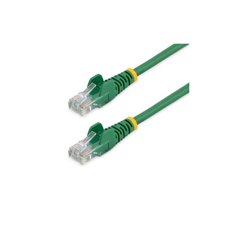 StarTech.com Cavo di Rete da 50cm Verde Cat5e Ethernet RJ45 Antigrovi