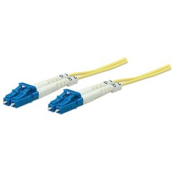 Intellinet 471893 cavo a fibra ottica 3 m LC OS2 Giallo