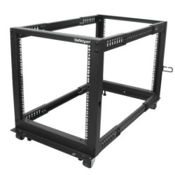 StarTech.com Armadio Server Rack con 4 staffe a Telaio Aperto 12U con