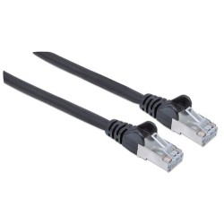 Intellinet 5m Cat6 S/FTP cavo di rete Nero S/FTP (S-STP)