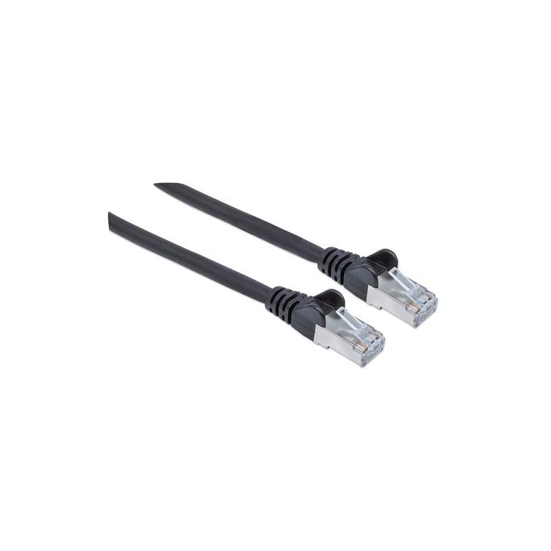 Intellinet 5m Cat6 S/FTP cavo di rete Nero S/FTP (S-STP)