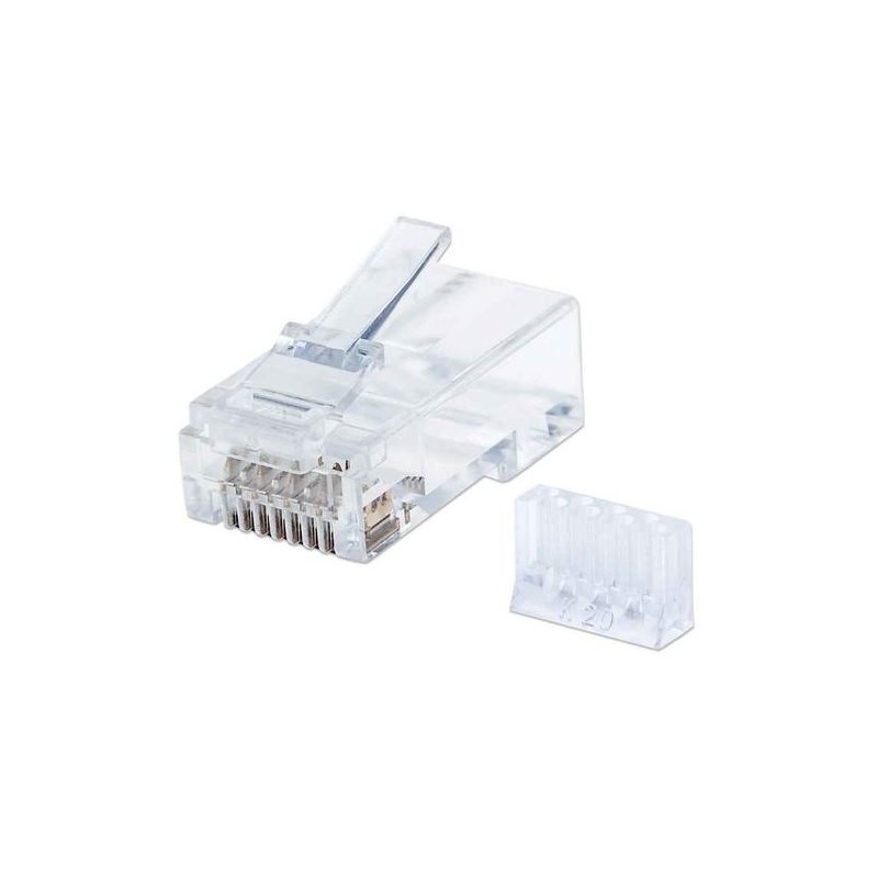 Intellinet 790604 cavo di collegamento RJ45 Trasparente