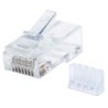 Intellinet 790604 cavo di collegamento RJ45 Trasparente