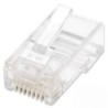 Intellinet 790055 cavo di collegamento RJ-45 Trasparente