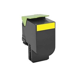 Lexmark 80C0X40 cartuccia toner 1 pz Originale Giallo