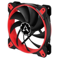 ARCTIC BioniX F120 Custodia per computer Ventilatore 12 cm Nero, Rosso