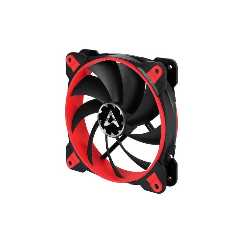 ARCTIC BioniX F120 Custodia per computer Ventilatore 12 cm Nero, Rosso